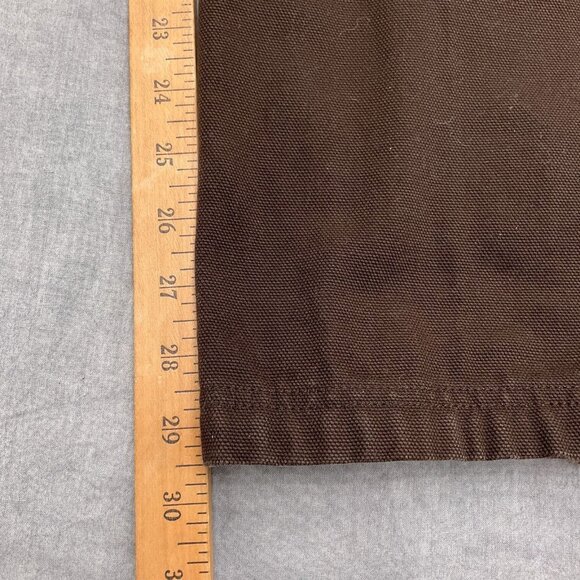 Duluth Pants Men 42W x 30L Brown Gusset Canvas Cotton Utility Work Heavy Duty - Picture 7 of 12